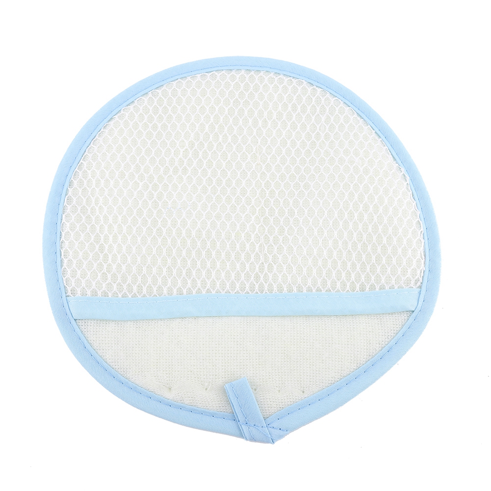 Gant dépoussiérant pour moustiquaire en polyester lavable, crochet mural, bleu 18,5 cm