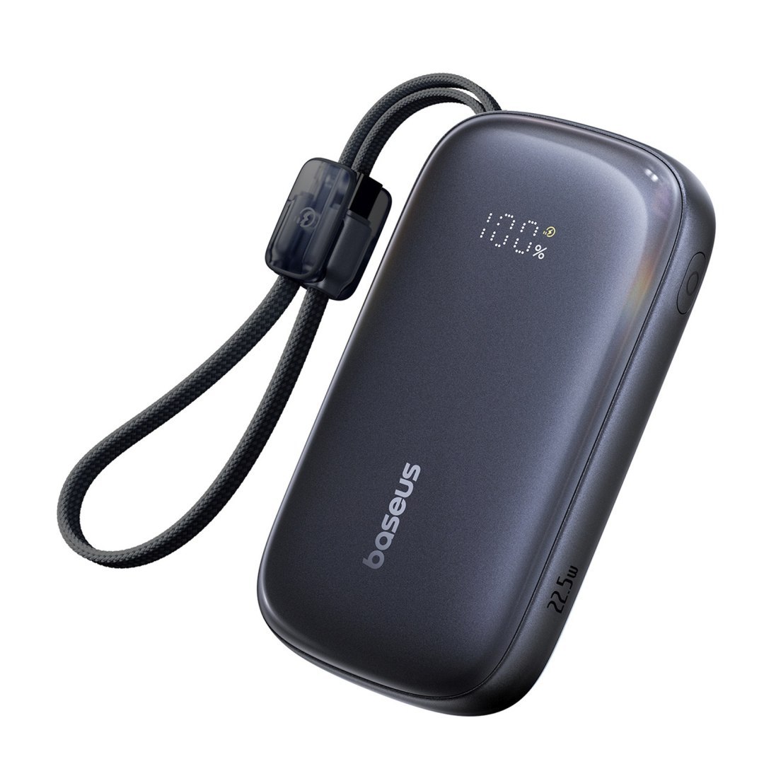 Powerbank Da 20000 Mah 22,5 W Con Display E Cavo Enerfill Fc21 Qpow 3 Ultra - Nero OEM