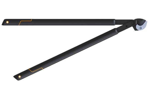 Fiskars Schwarz 1001430 Singlestep, 80 Cm L39 Astschere Amboss