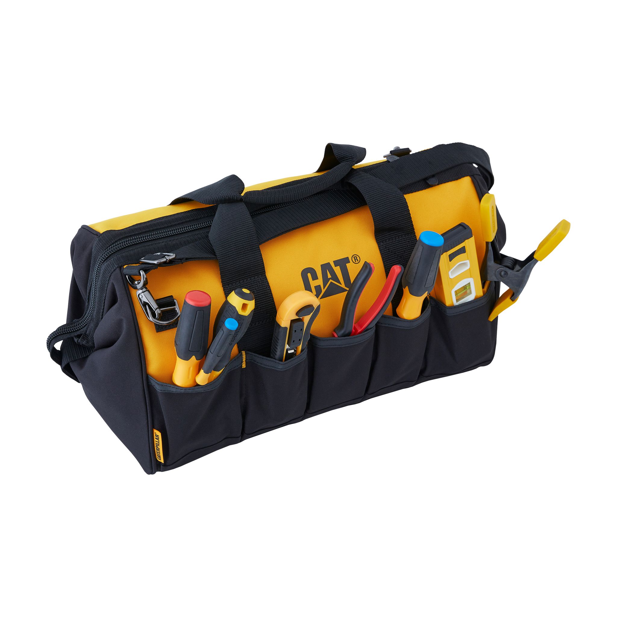 Schwarz Cat 18-Zoll-Werkzeugtasche - Bild 3