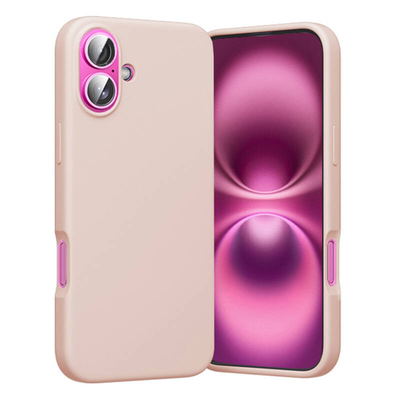 Vention Rosa Funda Para Móvil Kuhp0-10 Flüssigsilikon Kompatibel Iphone 16 Magsafe - Bild 4