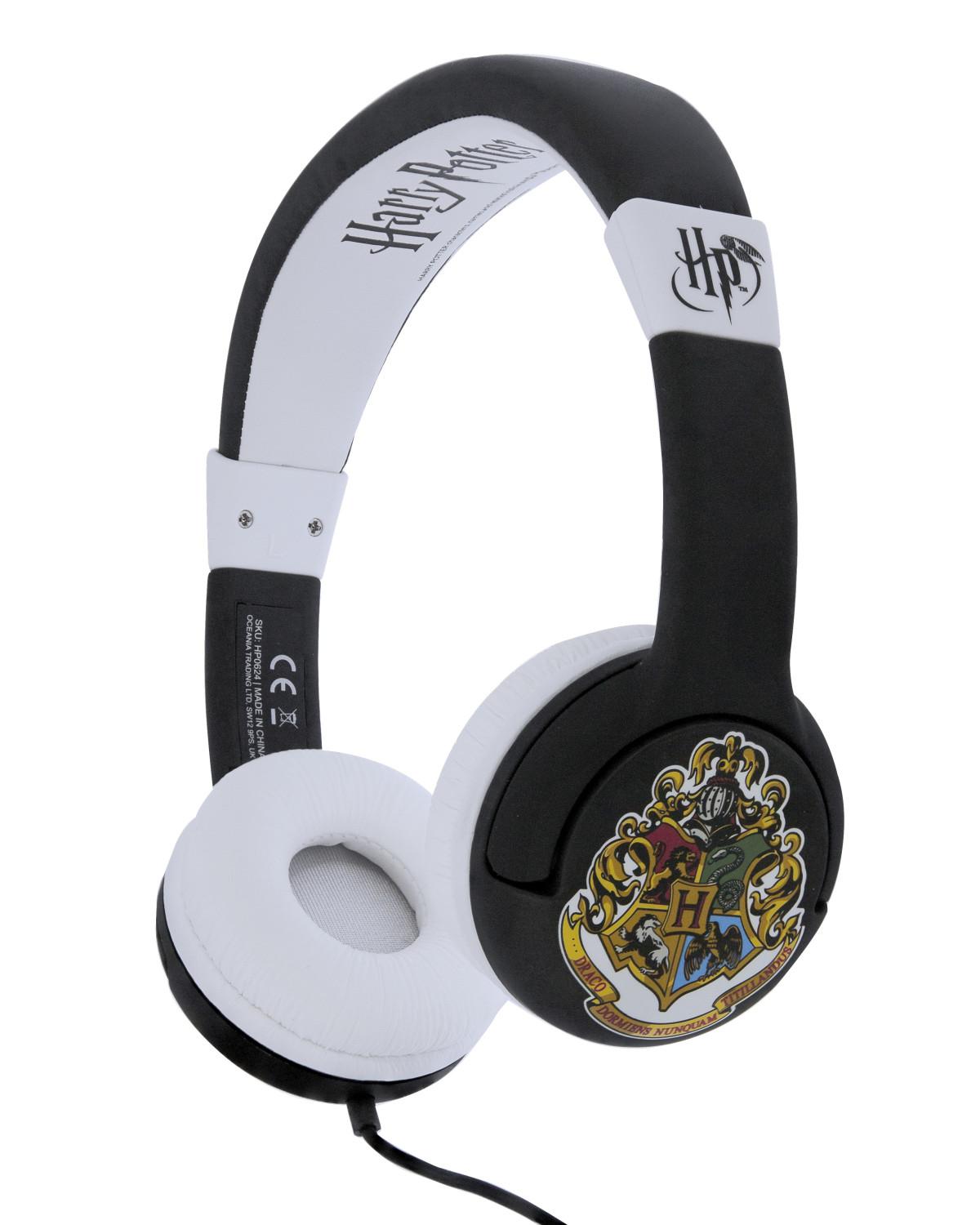 Oem Mehrfarbig Otl Technologies Harry Potter Hogwarts Crest Kids Kopfhörer Kabelgebunden Kopfband Musik Schwarz, Weiß - Bild 5