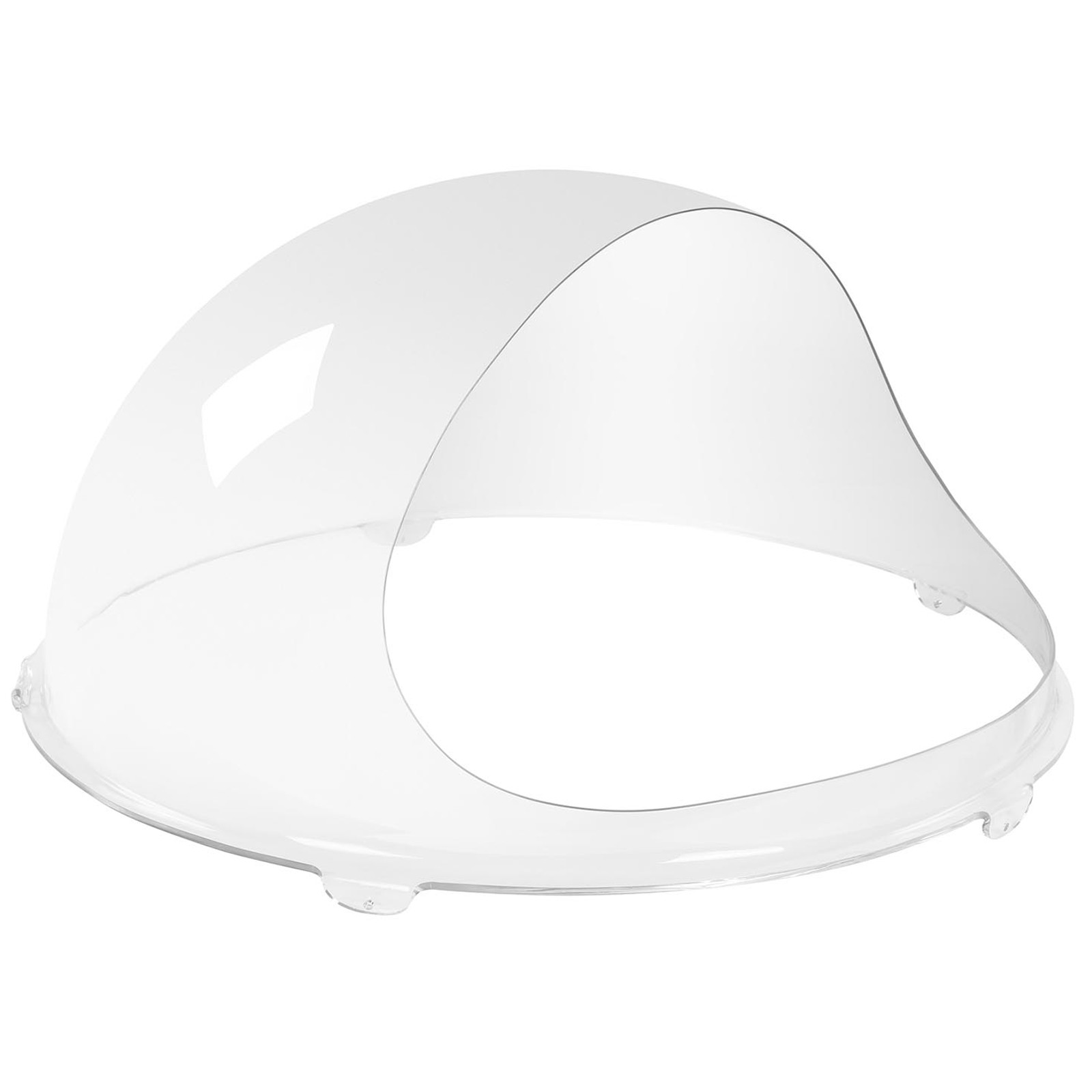 Royal Catering Transparent Spuckschutz Für Zuckerwattemaschine 62 Cm - Zuckerwatte-Zubehör - Image 2