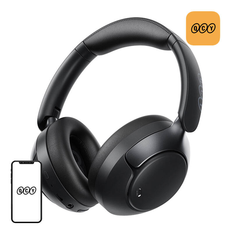 QCY H3 Pro ANC Wireless Headphones Black - Bild 4