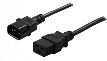 Powerwalker Schwarz Netzkabel 91010040 C14 An C19 10 A 1,8 M - Bild 4