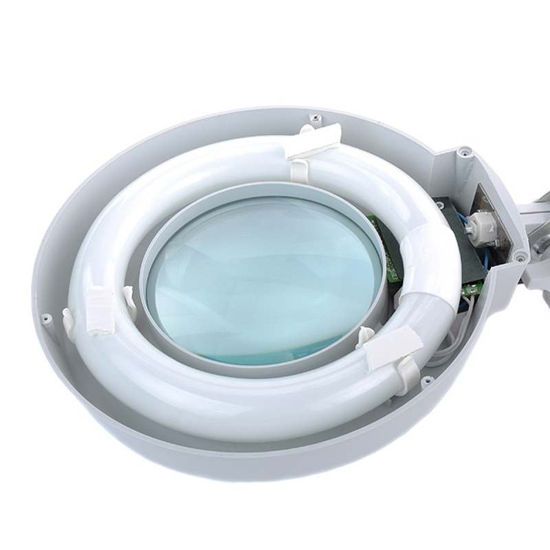 Lampe-loupe sur pied LED 22 W, éclairage haute fréquence sans scintillement, pour travaux de précision