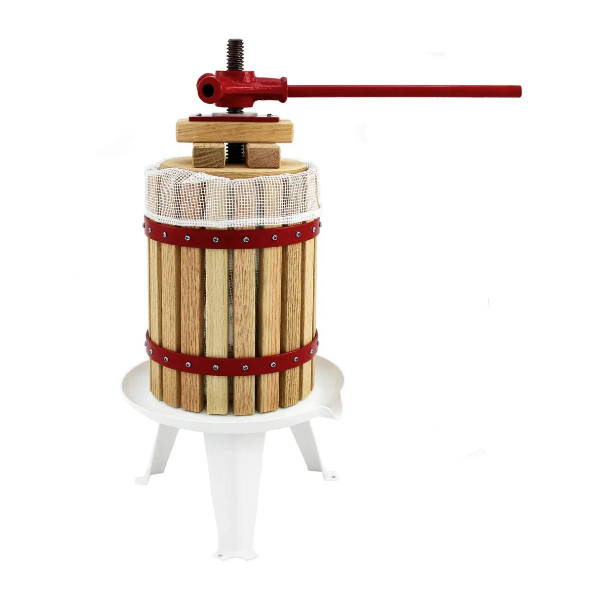 Monster Shop - Kukoo Manual Apple Fruit Press For Homemade Juice, Wine & Cider