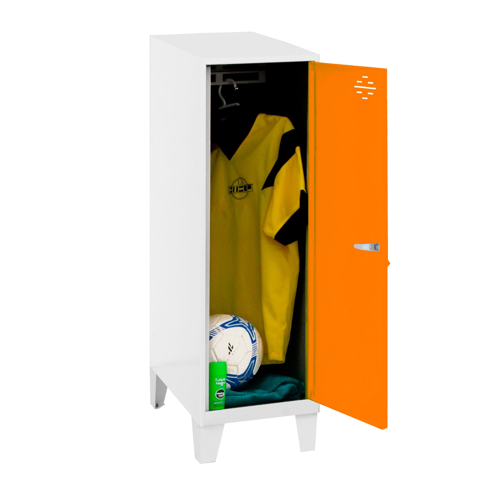 Simonrack Orange Mini Metall Schrank 101,5 Cm