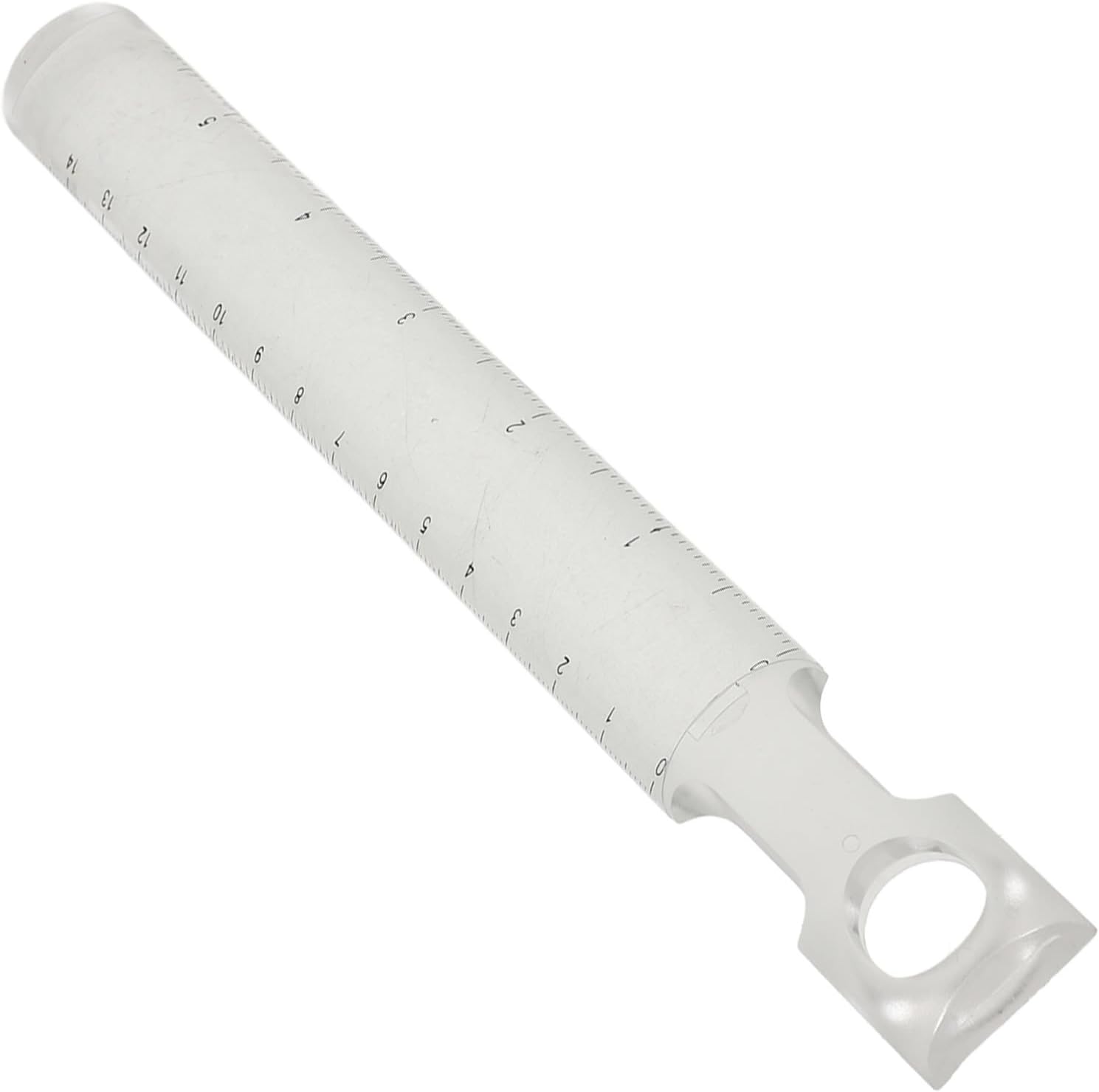 Règle loupe à main en plastique ABS, grossissement x2, échelle centimétrique et impériale