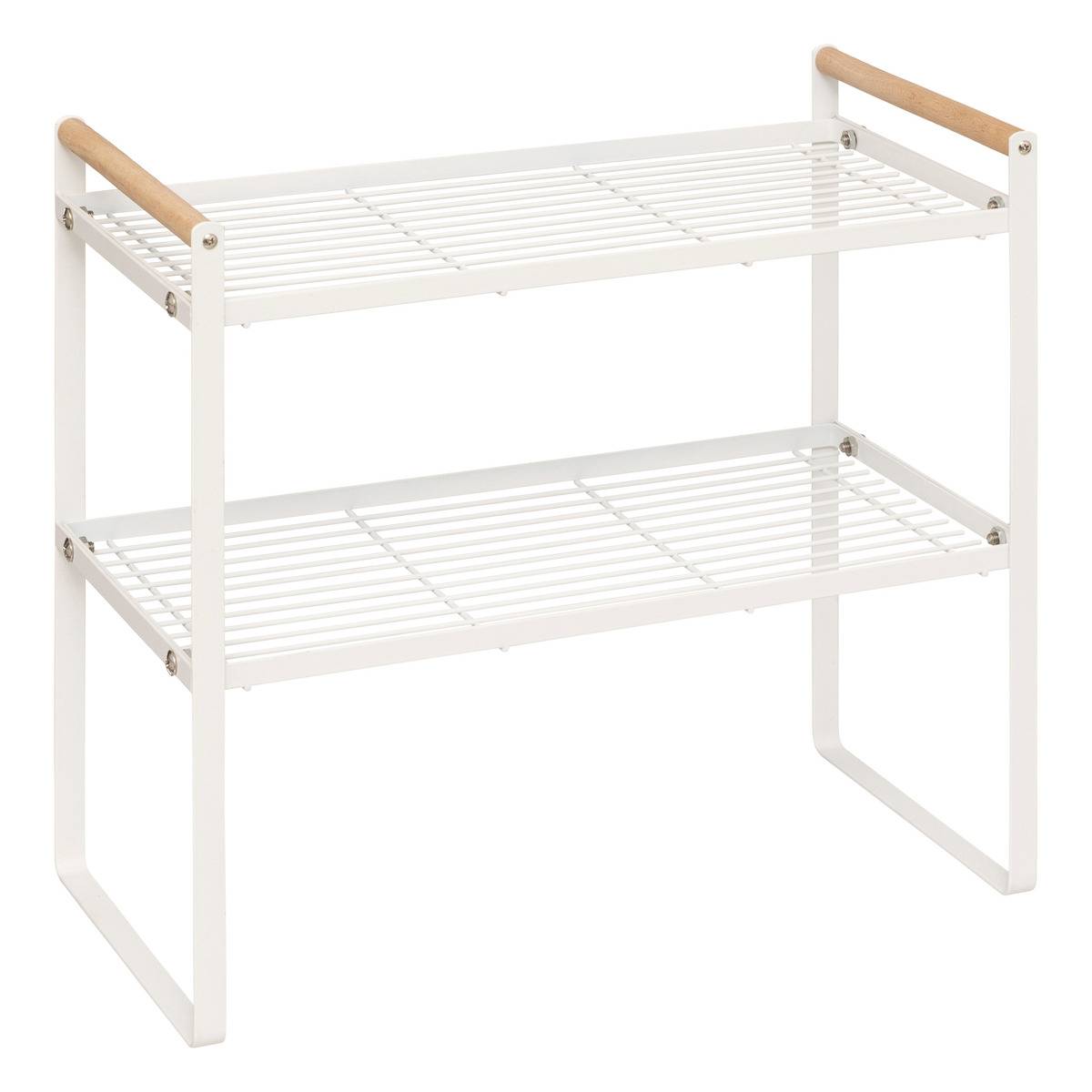 5Five Simply Smart Regal 2 Ebenen Balm Weiß L42cm - 5five