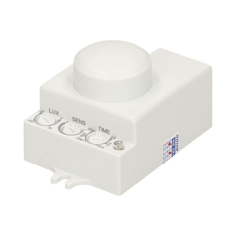 Orno Weiß Mikrowellen-Bewegungsmelder Or-Cr-216 - 360° Erkennung - Ip20 - Led-Kompatibel