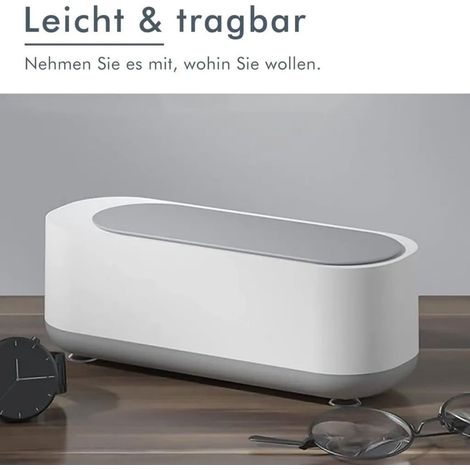 Nettoyeur à ultrasons haute fréquence, nettoyage 360° tridimensionnel, pour lunettes, bijoux et bracelets de montre