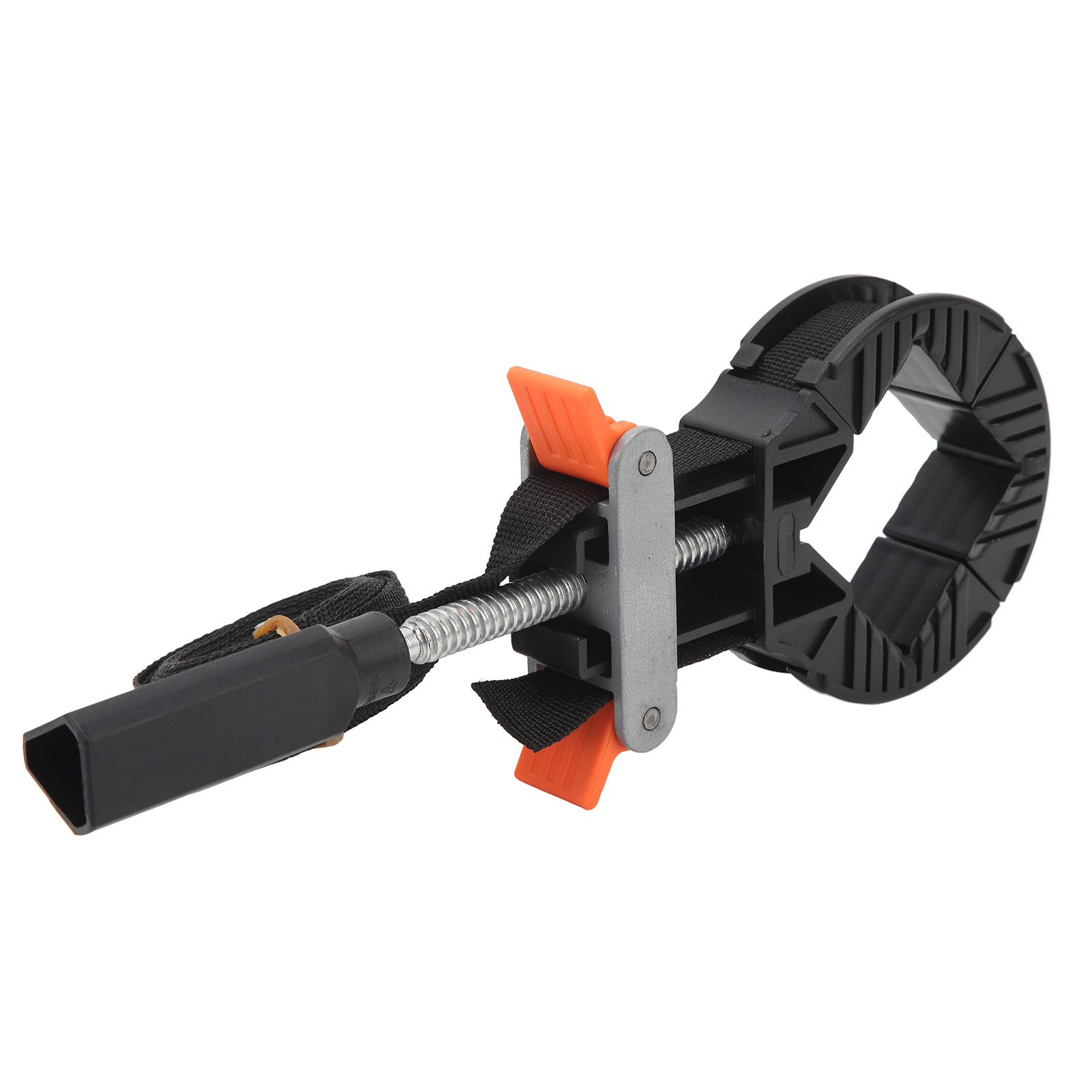 Serre-sangle à dégagement rapide pour cadres de menuiserie, sangle nylon 4 m, mâchoires non abrasives