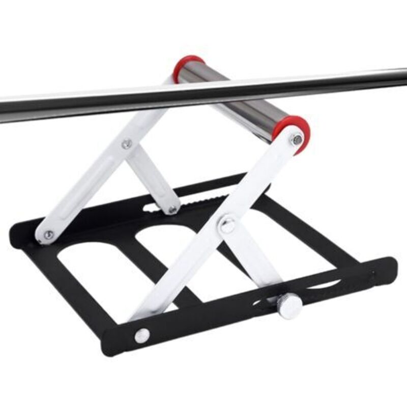 Support de machine à découper pliable, hauteur réglable de 55 à 135 mm, cadre stable pour scie à onglet