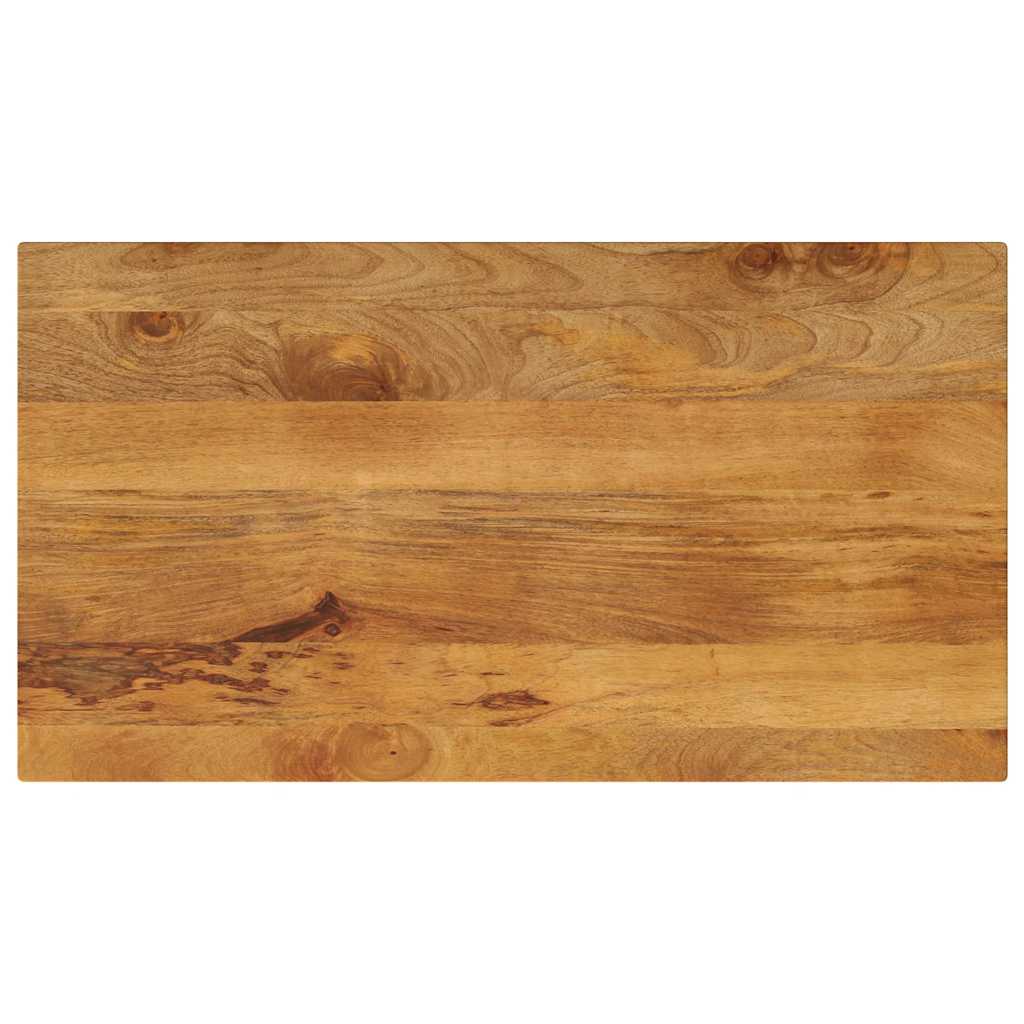 Table Top 100x60x2.5 Cm Rectangular Solid Wood Mango Vidaxl