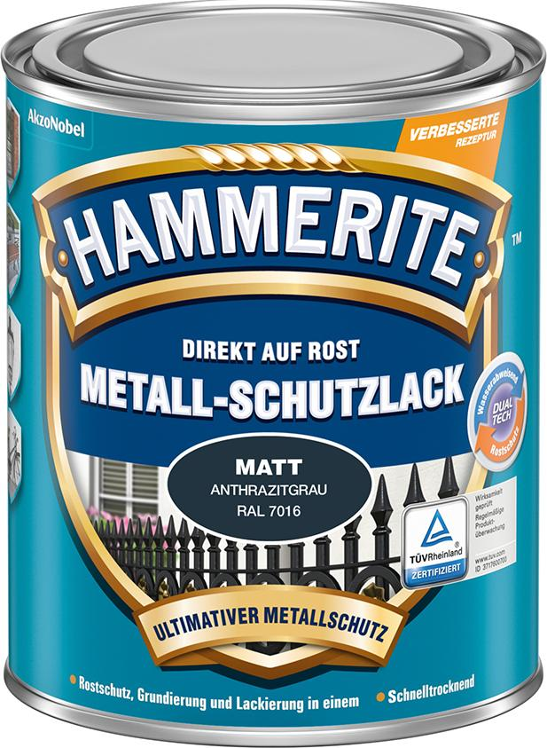 Hammerite Metall-Schutzlack 750 ml anthrazitgrau - Image 3