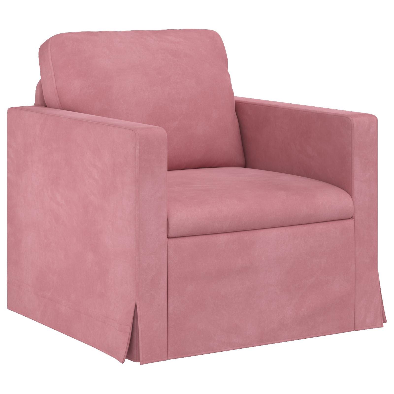 Sofa Pink 78 X 78 X 80 Cm Velvet Vidaxl