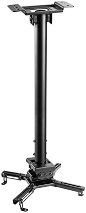 Neomounts CL25-540BL1 Beamer Deckenhalterung - H 60,5-90,5 cm - einfache Installation - volle Bewegung, Zimmerdecke, 35 kg, Schwarz, Stahl, 605 - 905 mm, -8 - 8° - Image 7