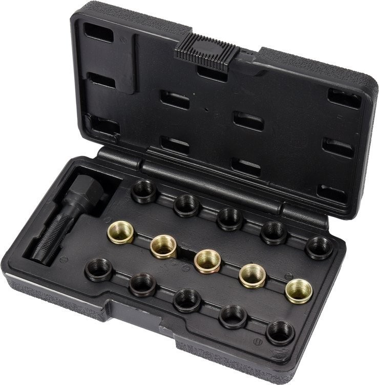 Yato Gewindereparaturset Für Zündkerzengewinde M16x1.25, 16-Teilig
