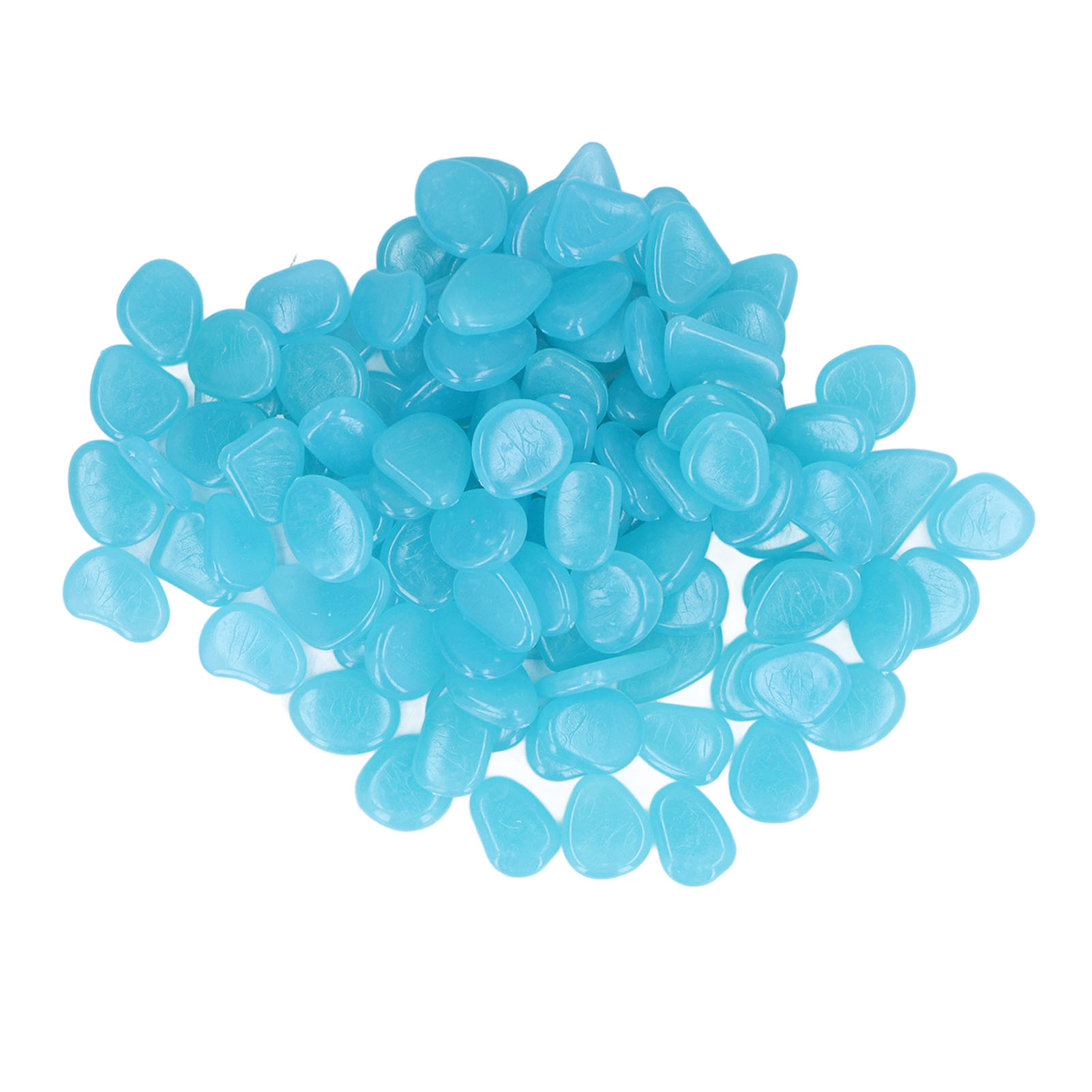 Punnyb Leuchtende, Farbige, Fluoreszierende Kieselsteine Für Den Außenbereich