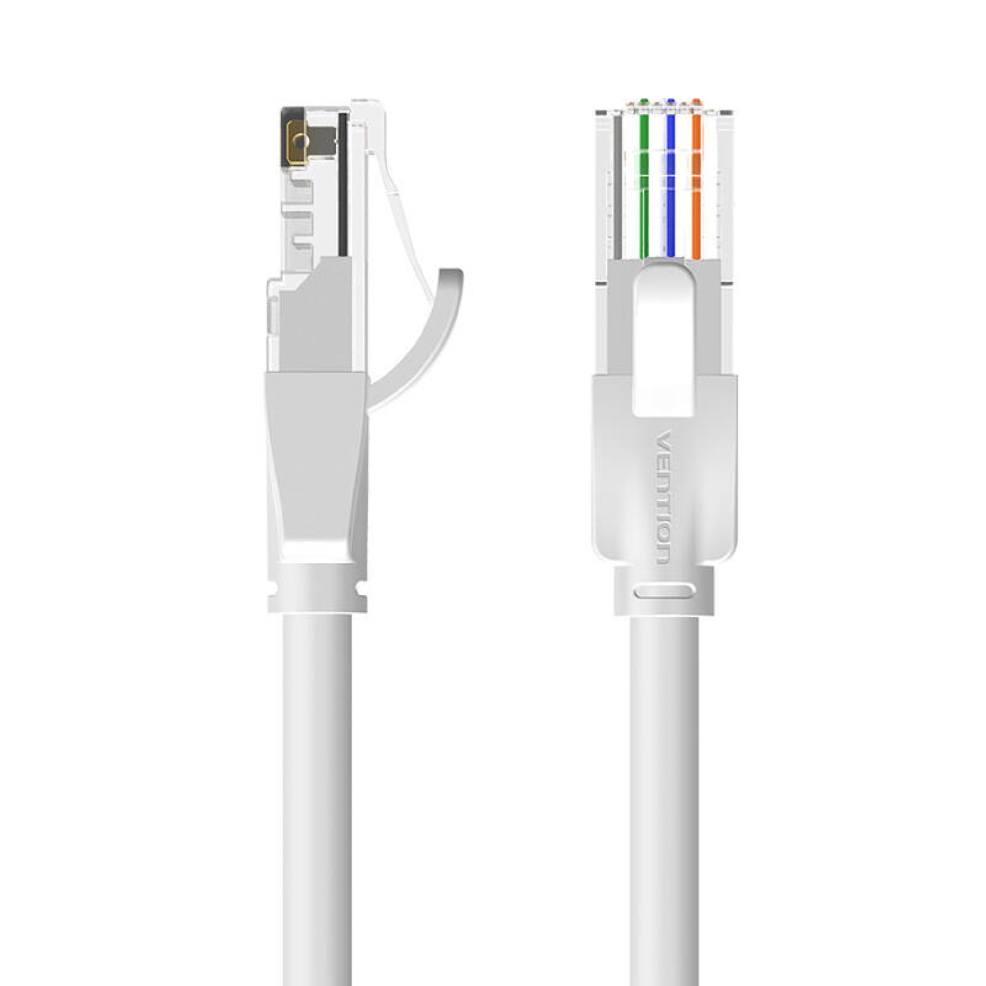 Grau Netzwerkkabel Utp Cat6 Vention Rj45 Ethernet 1000Mbps In Rj45 Auf Rj45 1,5M - Bild 3
