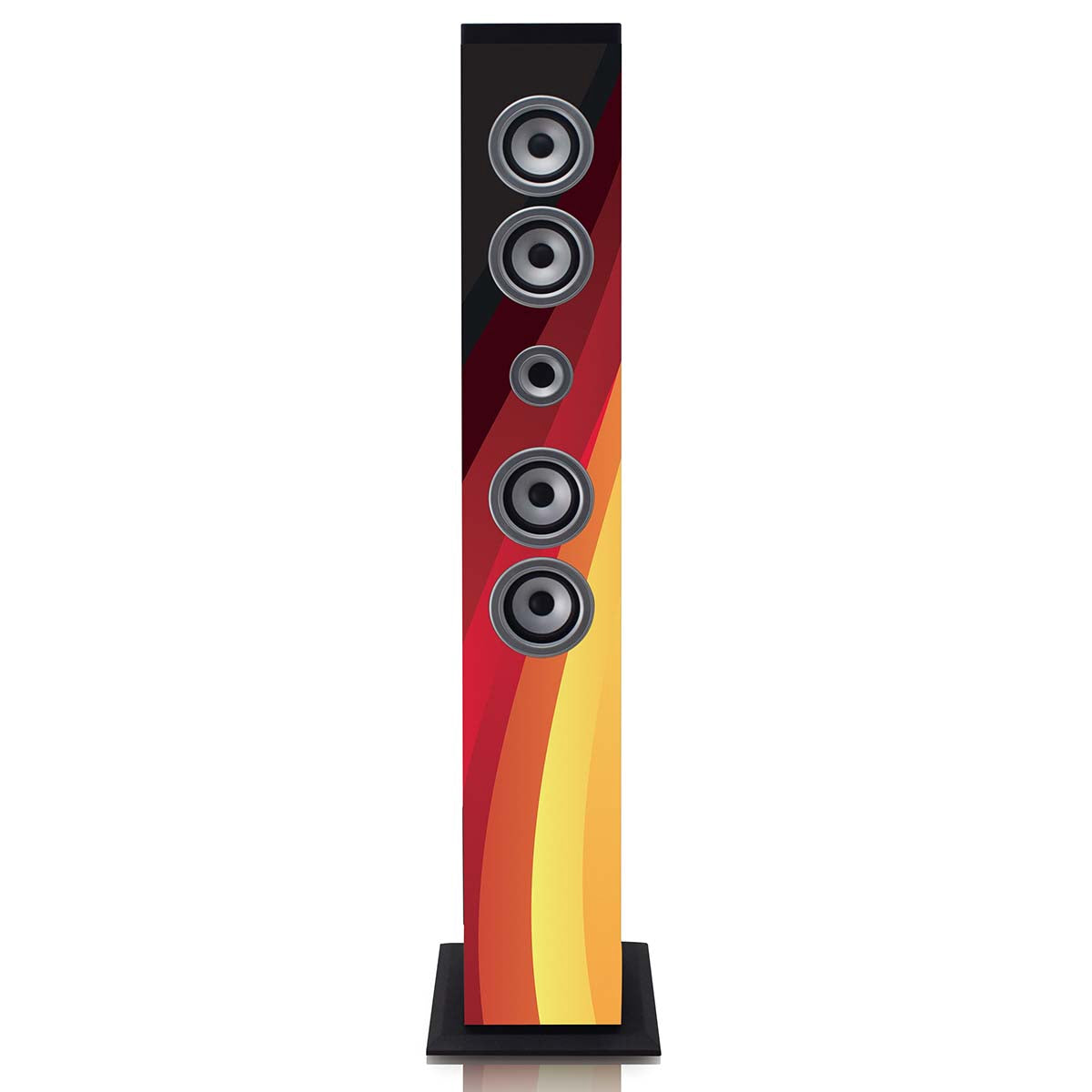 Lenco IBT-6 Deutschland, Bluetooth Lautsprecher, Mehrfarbig - Bild 2