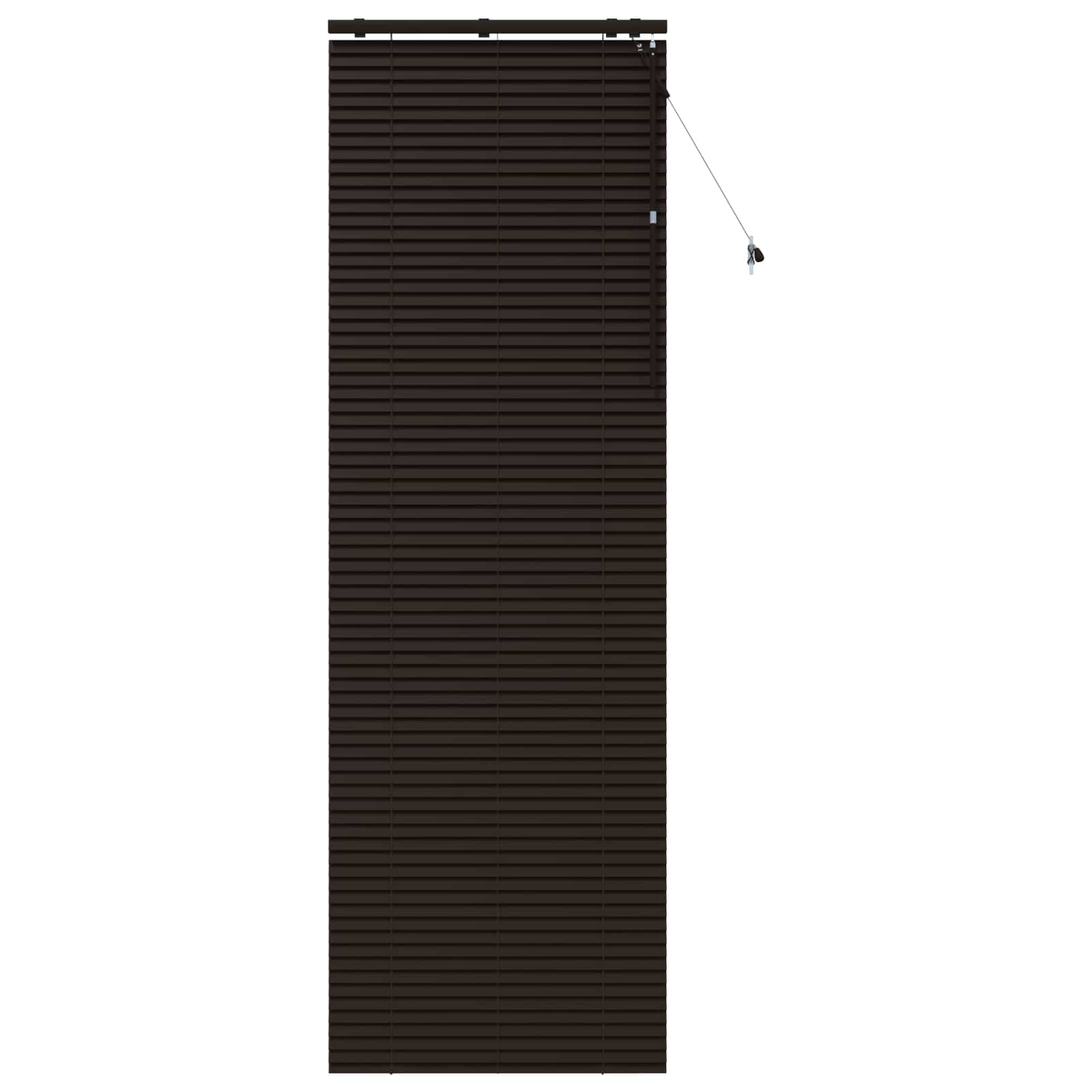 Vidaxl Dunkelbraun Venetian Blind Dark Brown 75 X 250 Cm 35 Mm