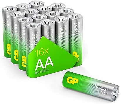 Gp Batteries - Gp Super Mignon (Aa)-Batterie Alkali-Mangan 1.5 V 16 St.