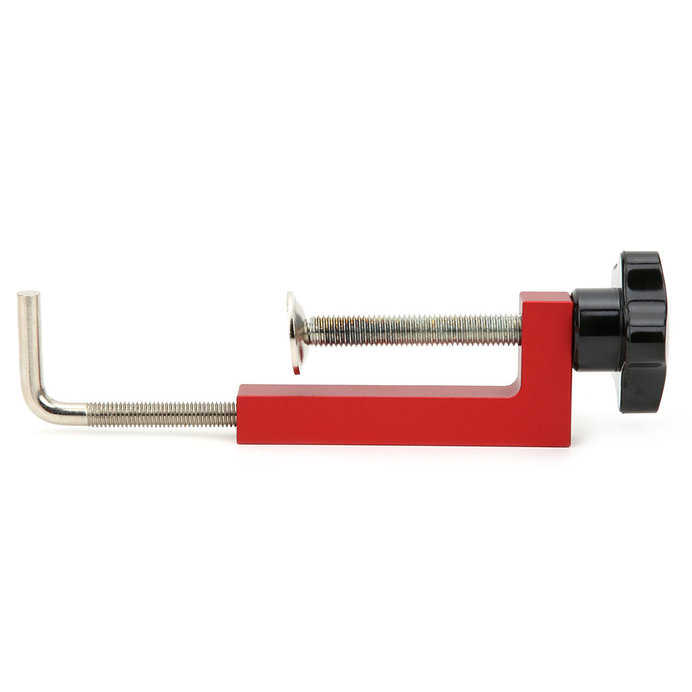 Serre-joint de menuiserie en alliage d'aluminium, plage de serrage 70 à 150 mm, rouge
