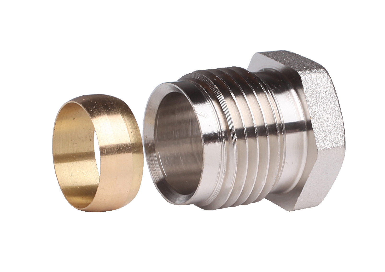 Danfoss Klemmverschraubung Ø 15, 1/2'' Für Kupfer Und Przisionsstahlrohr 013G4115 1 Stück