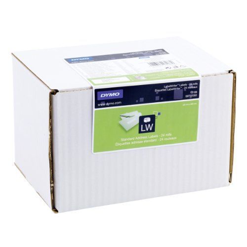 DYMO LabelWriter Adressetiketten  28 mm x 89 mm  24 Rollen mit je 130 leicht ablsbaren Etiketten 3120 Etiketten  selbstklebende Etiketten - Image 3