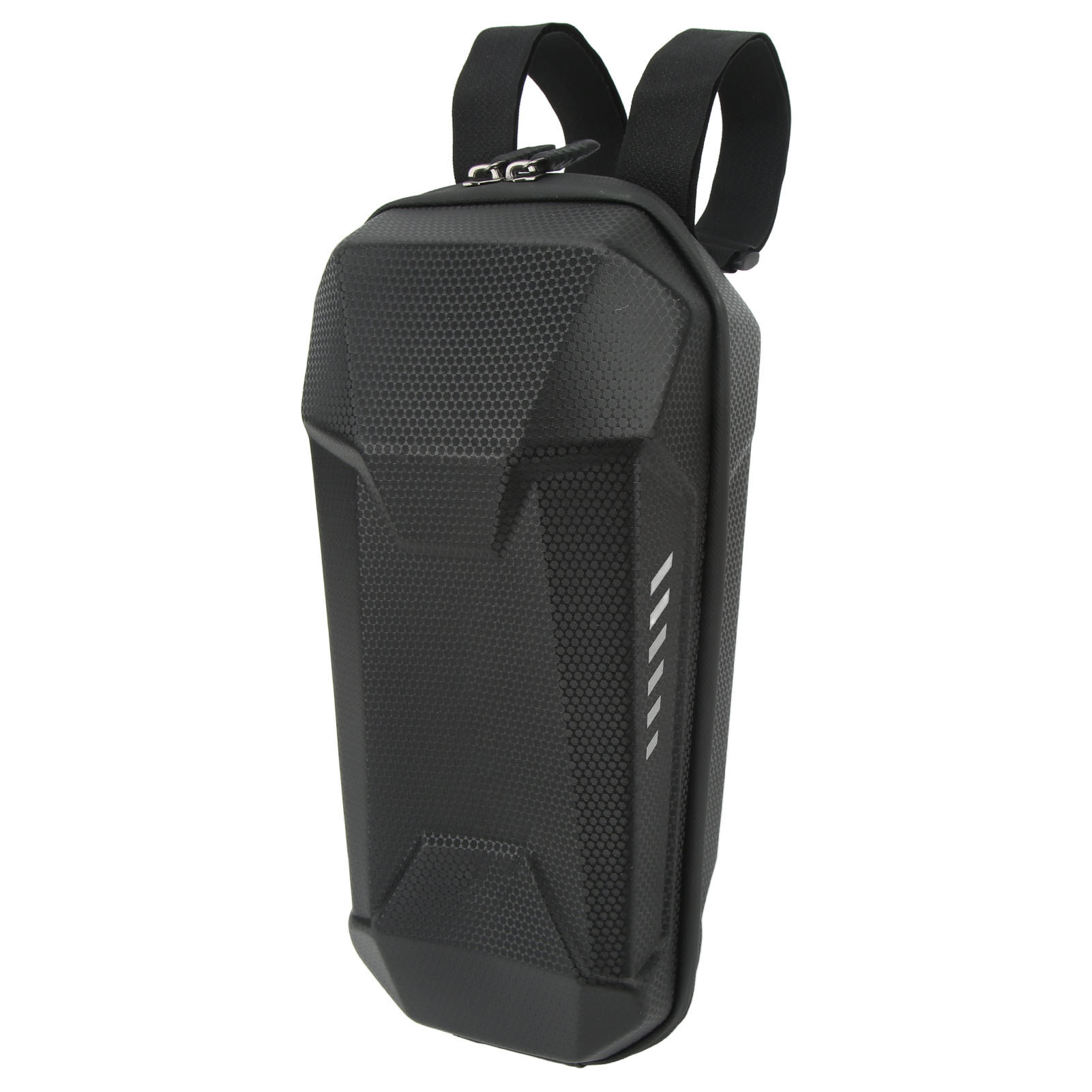 Sacoche pour trottinette électrique en EVA dure étanche, poche filet, compatible M365 et Segway ES