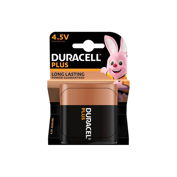 Duracell Flat Mn1203 Flach-Batterie Alkali-Mangan 5900 Mah 4.5 V 1 St.
