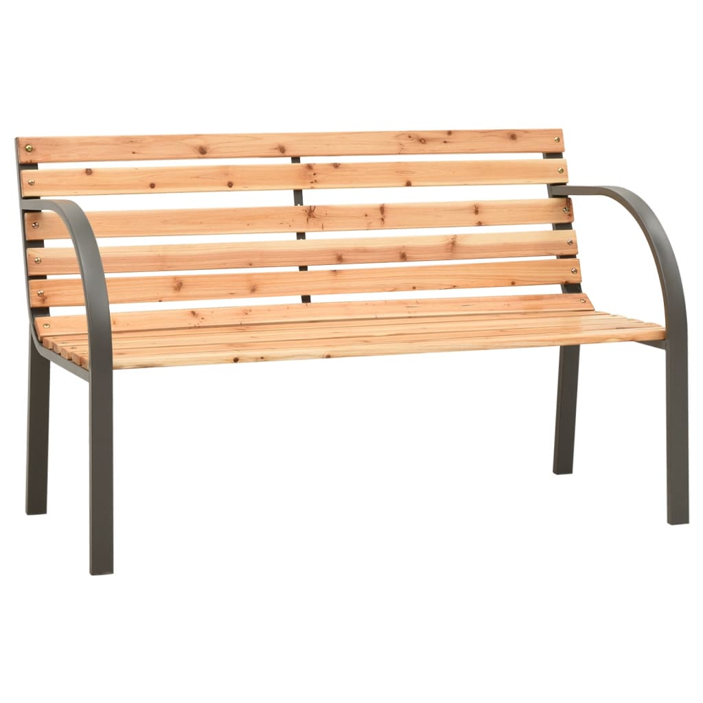 Vidaxl Braun Kinder-Gartenbank 81 Cm Chinesisches Tannenholz