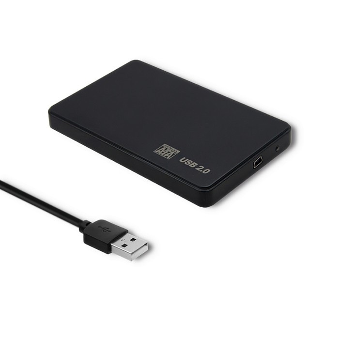 Oem Qoltec Gehäuse Für 2,5"-Hdd/Ssd Sata3 Usb 2.0 Schwarz
