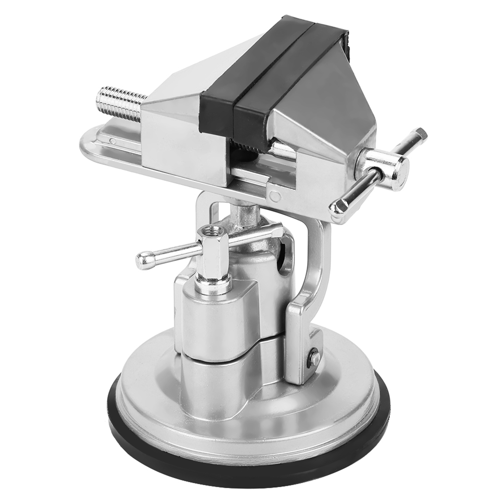 Étau de table rotatif en alliage d'aluminium, base à ventouse antidérapante, 1095 g