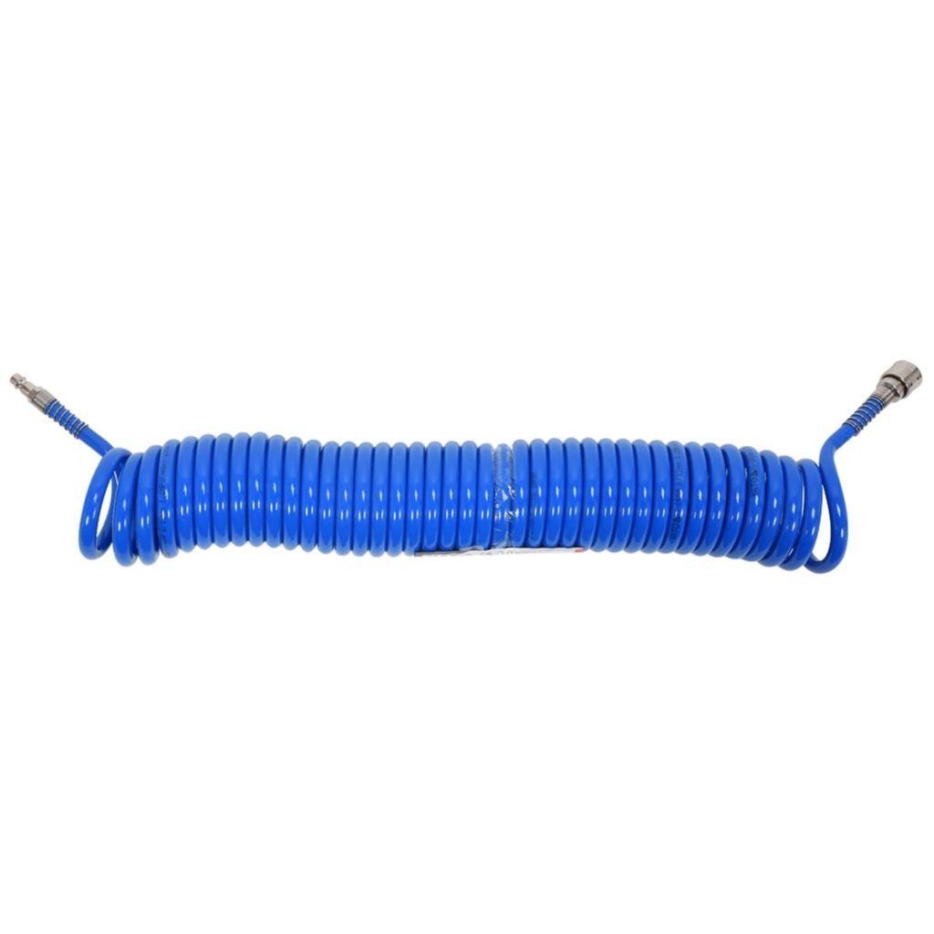 Tubo A Spirale In Pu Da 8 Mm X 12 Mm X 10 M Con Connettori Rapidi Yt-2 NO BRAND