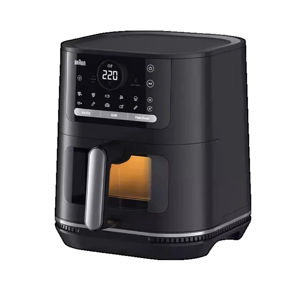 Braun HF5075IBK Heißluftfritteuse 2000 W 6 l, schwarz - Bild 4