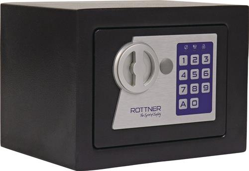 Rottner Möbeltresor Jupiter 1 Sicherheitsschrank Stahl Anthrazit Größe 1 - Image 4