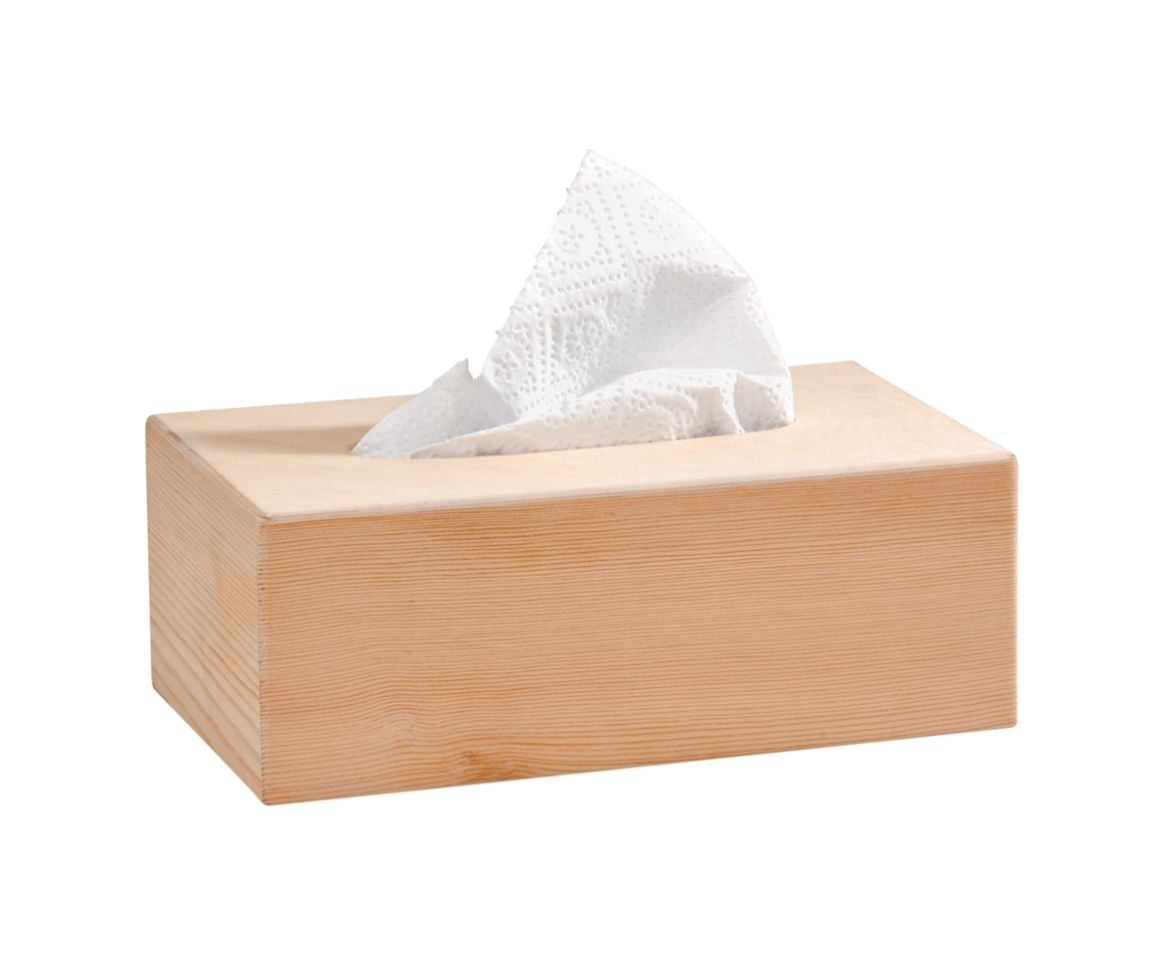 Kosmetiktücherbox 25x13x9cm FSC Kiefer NZ | in Folie eingeschweißt | Deutsch - Image 5