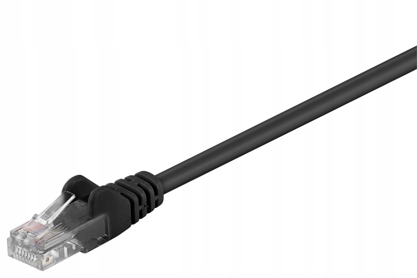 Microconnect Schwarz U/Utp Cat5e 10M Es Pvc
