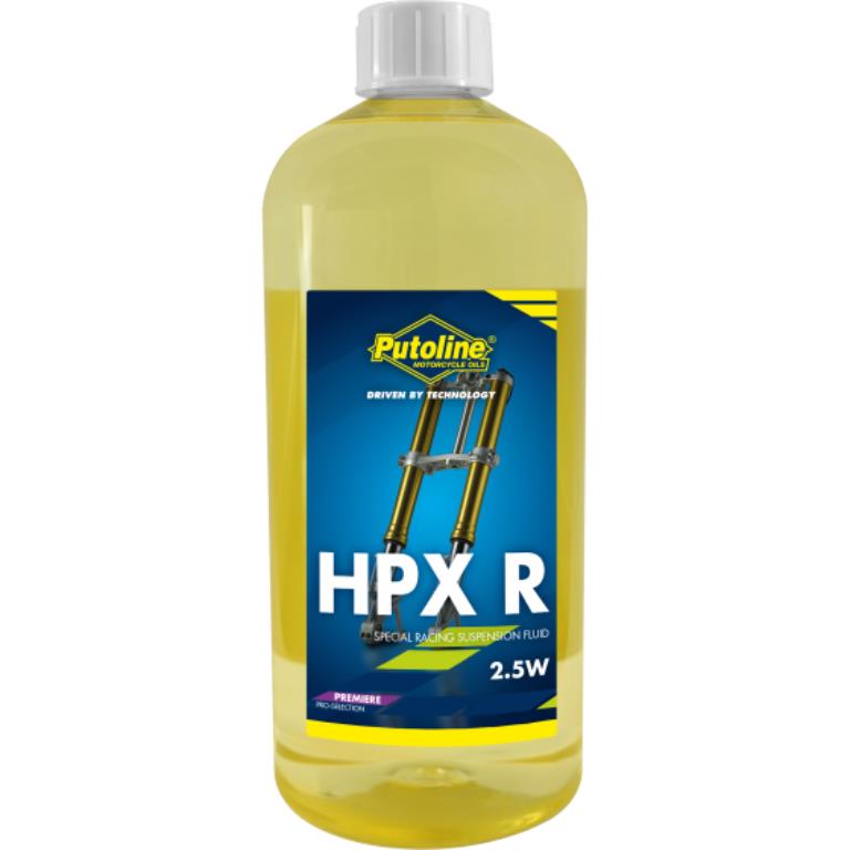 1 Liter PE-Dose (1L= 13,80€) PUTOLINE HPX R 2.5 W Racing Gabelöl Fluits Fork Oil - Bild 4