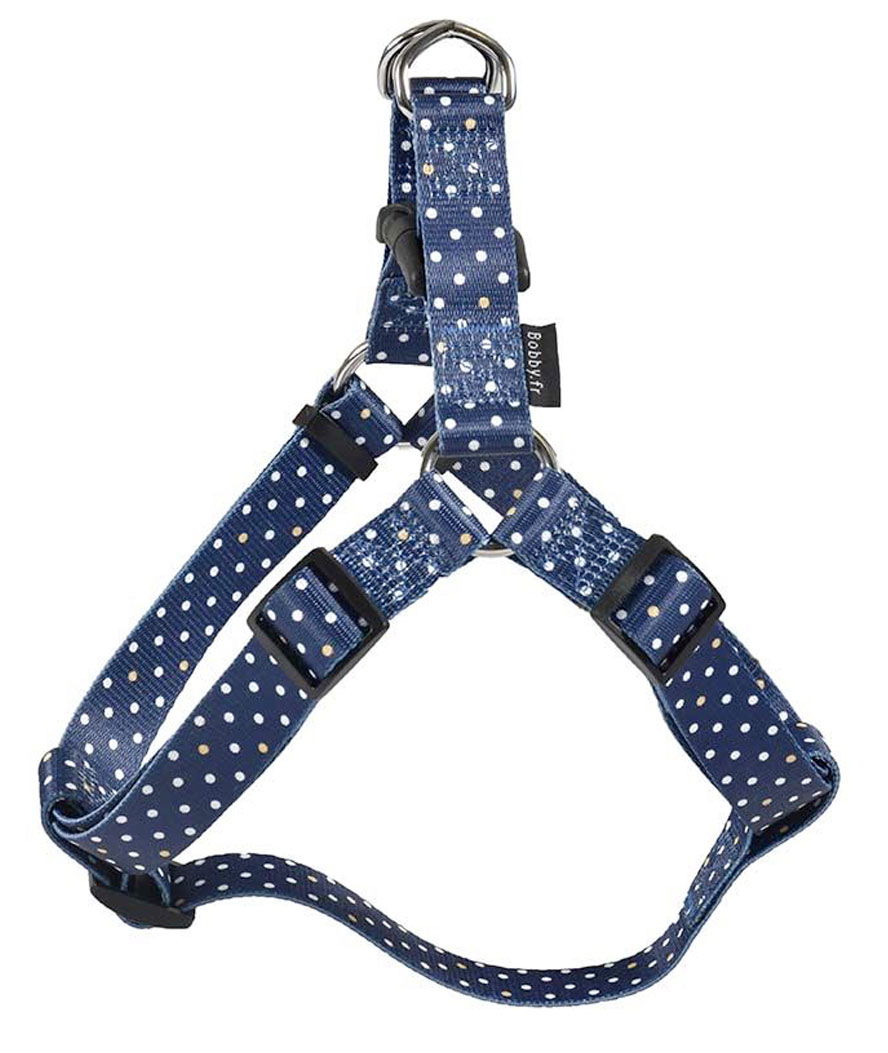 Pettorina Blu 40 64 2 Cm Pettorina In Nylon Blu Decorazioni A Pois ...