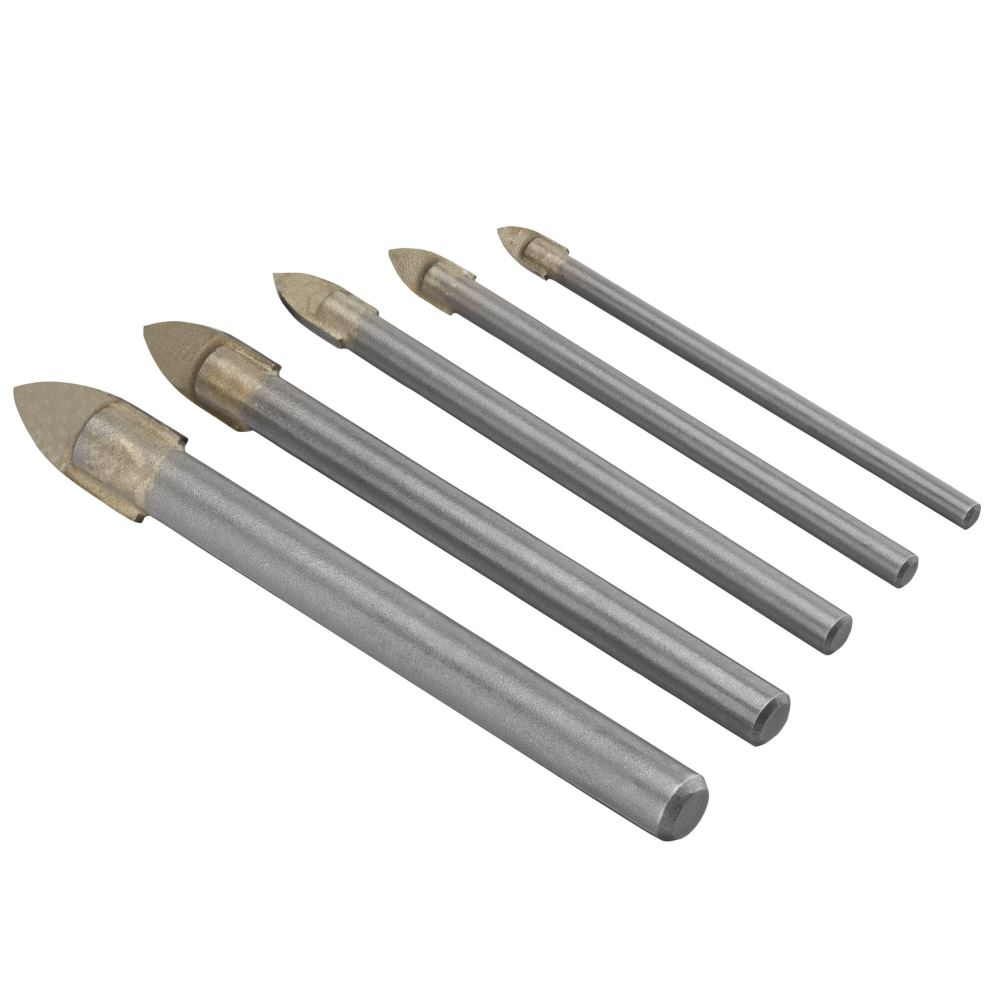IRWIN Glas- und Fliesenbohrer-Set, 4, 5, 6, 8 und 10 mm, 5 Stück - Bild 2