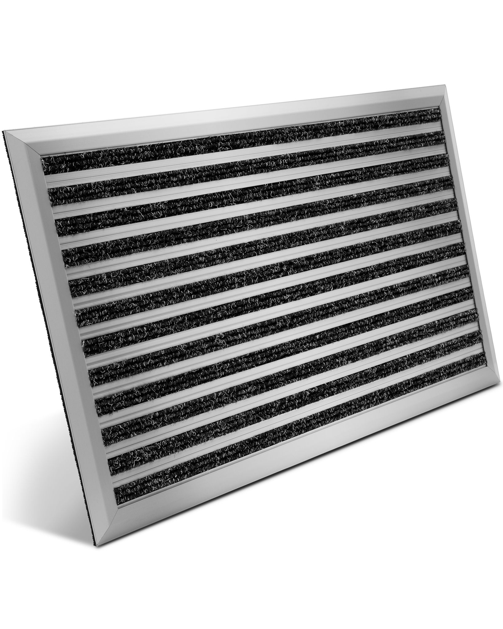 Paillasson Extérieur Alugant, 40x60cm, Argent