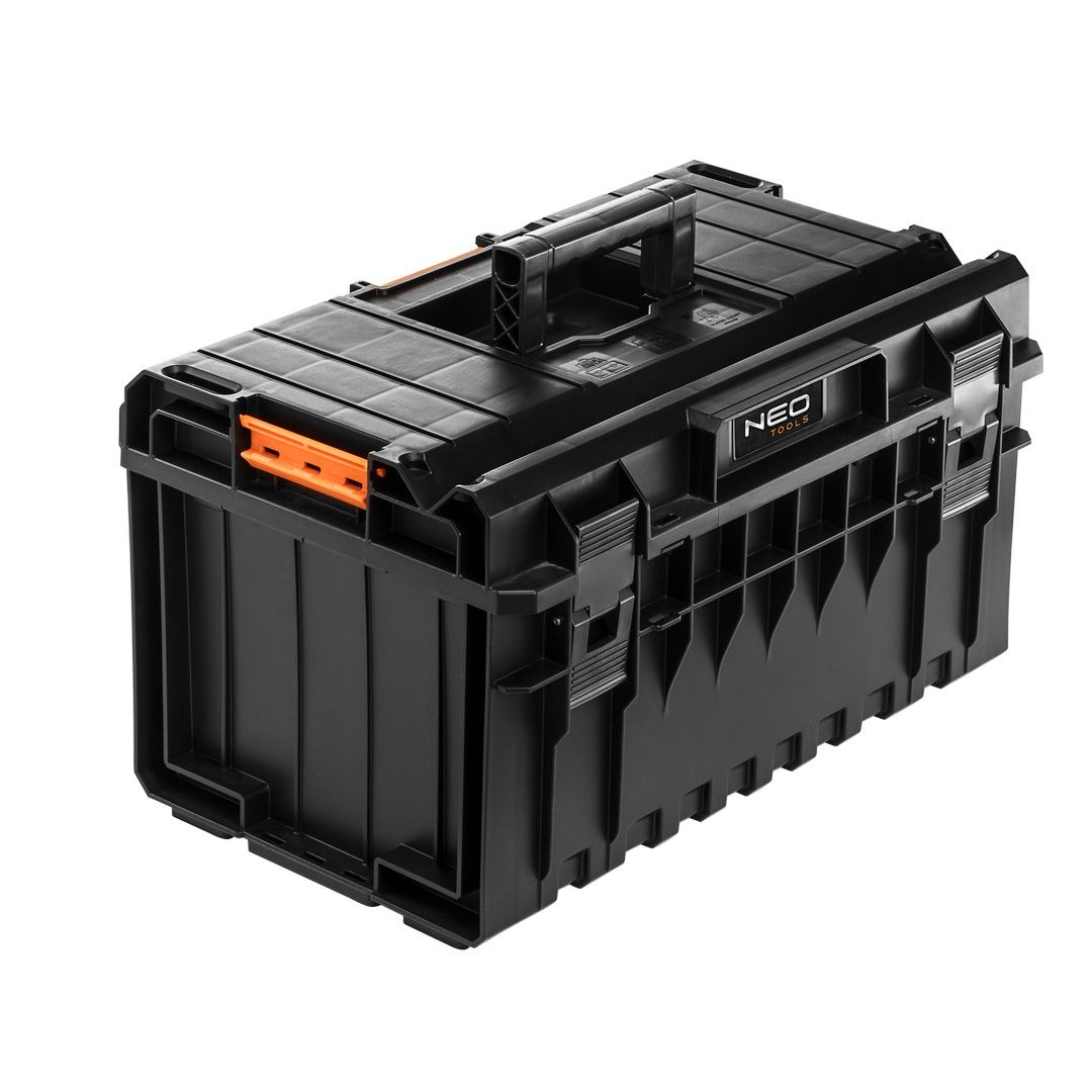 Neo Tools Schwarz Werkzeugbox 38 Liter Modu-X System