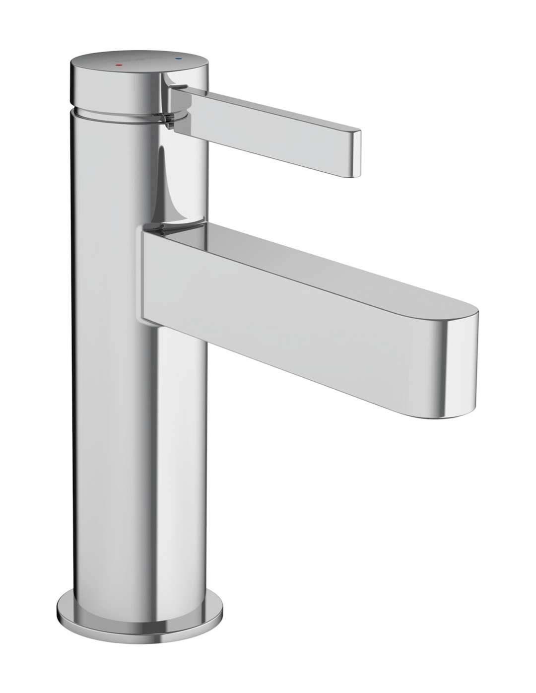 Hansgrohe Finoris - Miscelatore Da Lavabo 110, Sistema Di Scarico Push-open, Ecosmart, Cromo 76023000