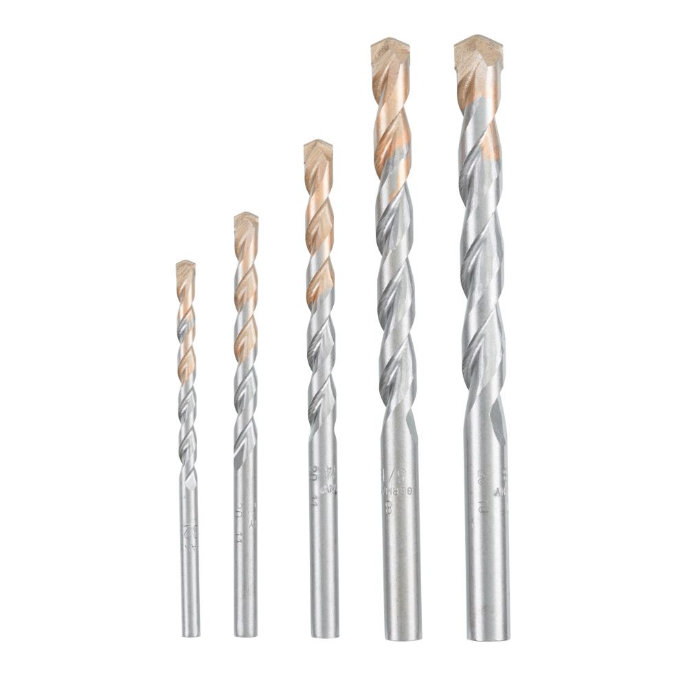 Fegemu Set Mit 5 Bohrern Für Betonmauerwerk, 4-10 Mm - I-10501892