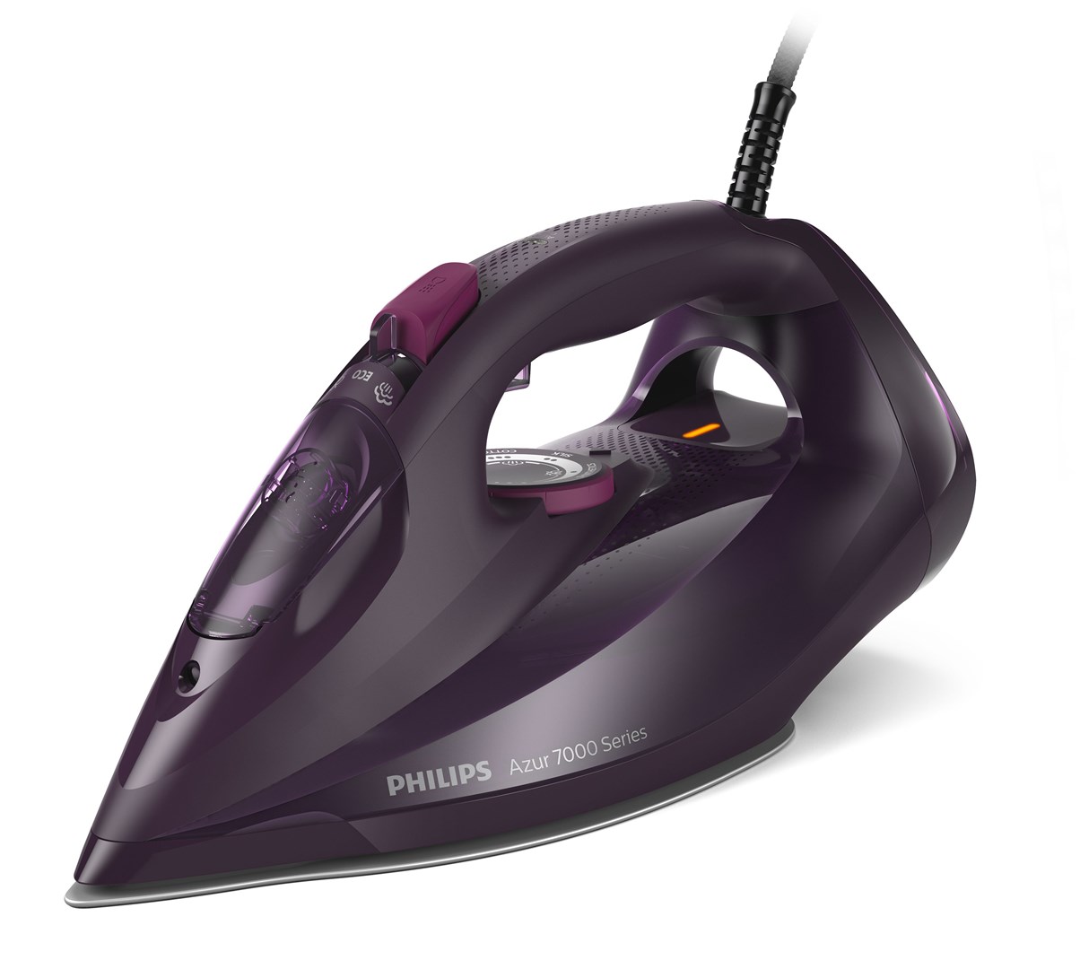 Philips 7000 Series Dst7061/30 Bügeleisen Dampfbügeleisen Steamglide Elite-Sohle 3000 W Violett - Bild 7
