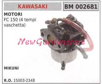 Carburatore A Vaschetta Kawasaki Tagliaerba Rasaerba Tosaerba Fc 15...